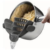 Clip-On Kitchen Strainer