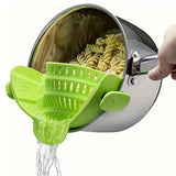 Clip-On Kitchen Strainer