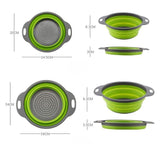 Collapsible Silicone Strainer Basket
