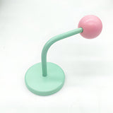 Colorful Magnetic Wooden Ball Hooks Home Storage