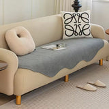 All-Season Plain Contour Fit Sofa Cover
