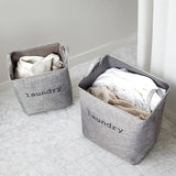 Cozy Cube Laundry Basket