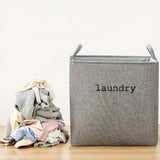 Cozy Cube Laundry Basket