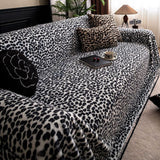 Cozy Leopard Print Sofa Cover