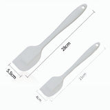 Culina Flexible Silicone Spatulas | 2Pcs Set