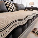 Modern Wave Anti-Slip Sofa Cover