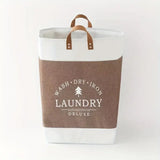 Deluxe Freestanding Laundry Basket