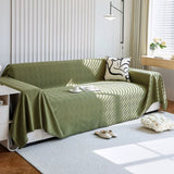 Diamond Grid Chenille Sofa Cover