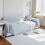 Diamond Grid Chenille Sofa Cover