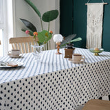 Dotted Heart Table Cloth