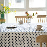 Dotted Heart Table Cloth