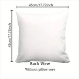 Easter Floral Bunnies Cushion Cover | 4pcs Set