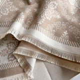 Elara Damask Print Scarf Shawl