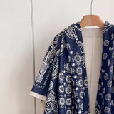 Elegant Bloom Weave Shawl Scarf