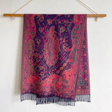 Elegant Paisley Tassel Shawl