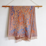 Elegant Paisley Tassel Shawl