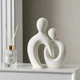 Embrace Form Modern Abstract Couple Statue