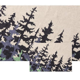 Emeraude Forest Soft Knitted Throw Blanket