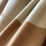 Two Tone Geometric Luxe Shawl Scarf