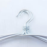 Extra Wide Sleek Aluminum Clothes Hanger | 6pcs Set