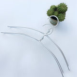 Extra Wide Sleek Aluminum Clothes Hanger | 6pcs Set