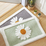 Fleur Plush Floral Bath Mat
