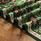 Flora Vine Embroidered Table Runner