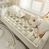 Floral Bloom Quilted Sofa Cover