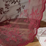 Floral Grace Sheer Curtains