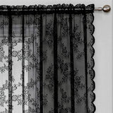 Floral Grace Sheer Curtains