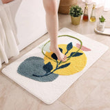 Floral Non-Slip Bathmat