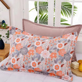 Floral Print Cotton Pillowcase | 2pcs