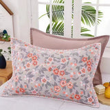 Floral Print Cotton Pillowcase | 2pcs