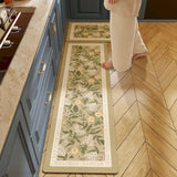 Floral Quick-Dry Kitchen Mat