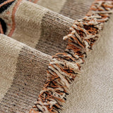 Floral Tasseled Boho Sofa Cover