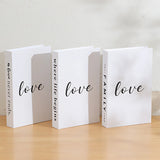 Forever Inspirational Book Stack Home Decor