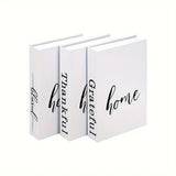 Forever Inspirational Book Stack Home Decor
