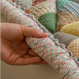 Colorful Retro Pastoral Style Sofa Cover