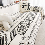 Geometric Boho Sofa Cover Throw