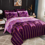 Parure de couette Golden Cosmo Hive | 3 pièces