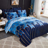 Parure de couette Golden Cosmo Hive | 3 pièces
