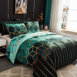 Parure de couette Golden Cosmo Hive | 3 pièces