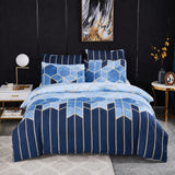 Golden Cosmo Hive | 3pcs Duvet Cover Sets