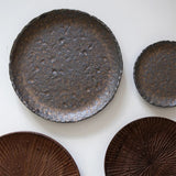 Hammer-Divot Inspired Industrial Plate Set