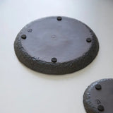 Hammer-Divot Inspired Industrial Plate Set