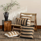 Handwoven Bohemian Stripe Cushion Cover