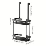 Stainless Steel Bathroom Hanging Caddy Rack