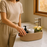 Harper Woven Storage Basket Organizer