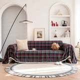 Hearthline Cottage Plaid Sofa Cover