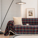 Hearthline Cottage Plaid Sofa Cover